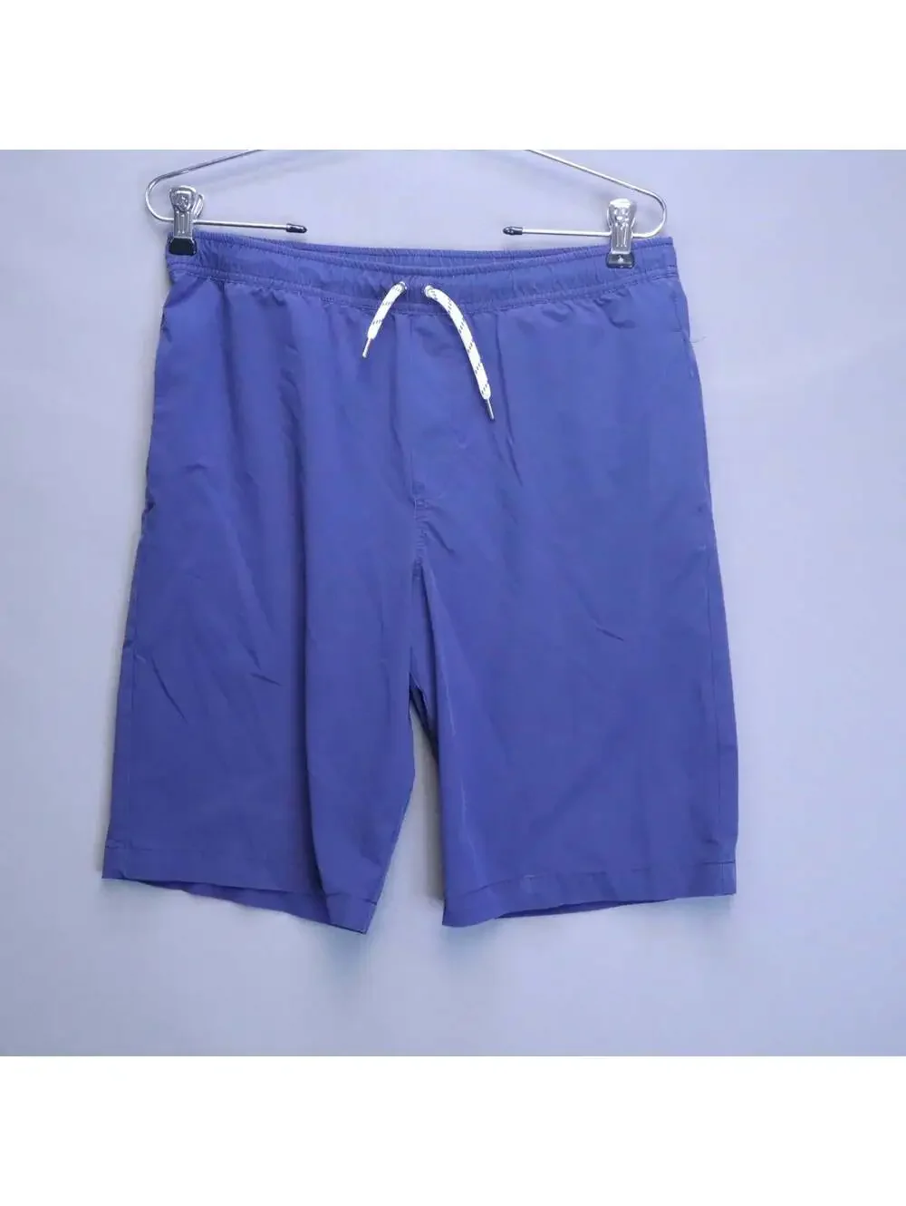 Polo Ralph Lauren Boys XL 18-20 blue Swim Trunks Coral Pony Board Shorts Mens S